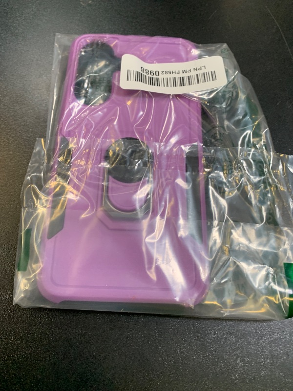 Photo 1 of for Samsung Galaxy A36 5G Phone Case [15 FT Military Grade Drop Protection] with 2x Tempered Glass Screen Protector, Heavy-Duty Shockproof Magnetic Kickstand Case for Samsung Galaxy A36 5G (Purple)