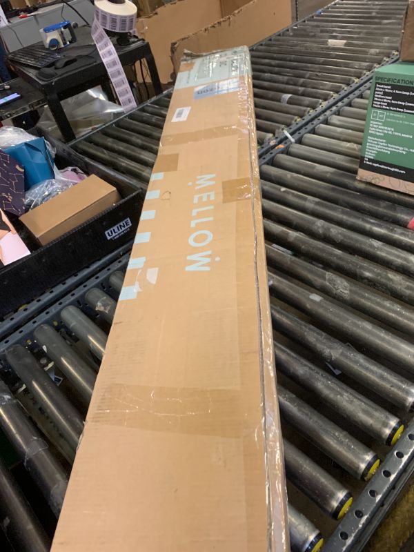 Photo 1 of Mellow Naturalista Classic 12-Inch Solid Wood Platform Bed | Wooden Slats, No Box Spring Needed, Easy Assembly | Full, Cherry