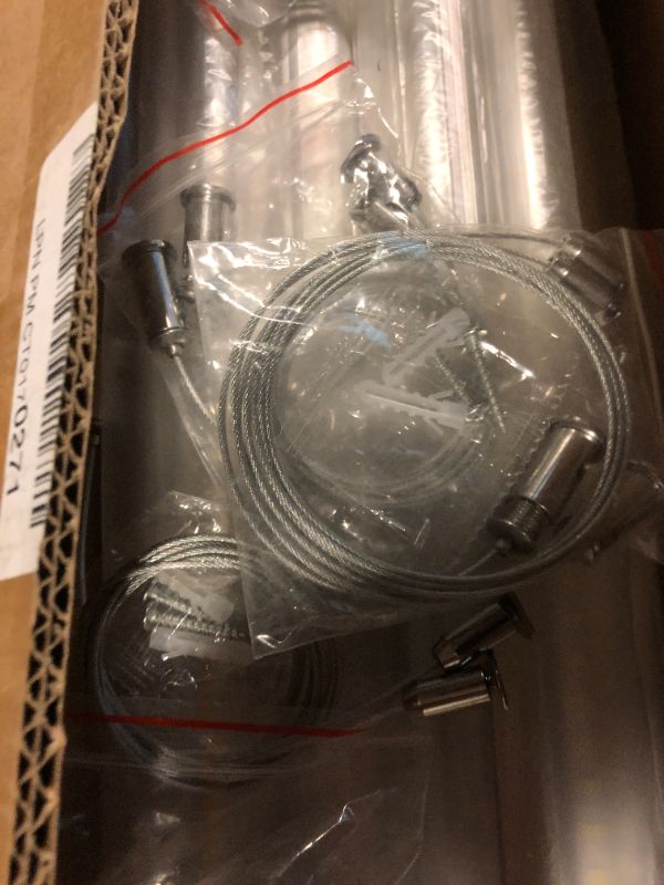 Photo 1 of ONLYLUX 10Pack 8FT LED Shop Light, 6000K White 100W Super Bright, 15000lm V Shape Garage Lighting, Plug and Play, Upgrade Hanging/Surface Linkable LED Shop Lights for Workshop