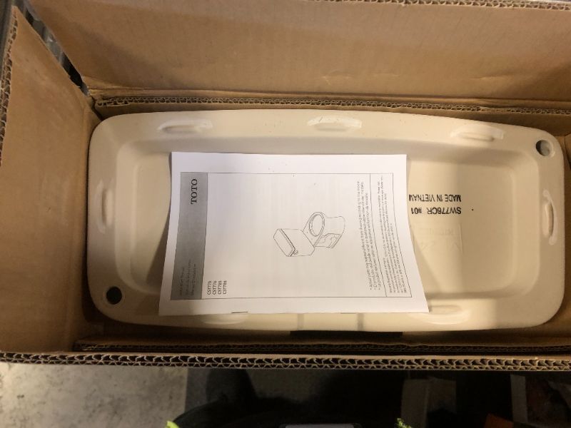 Photo 1 of TOTO Drake 1.28 GPF Toilet Tank with WASHLET+ Auto Flush Compatibility, Cotton White - ST776EA#01