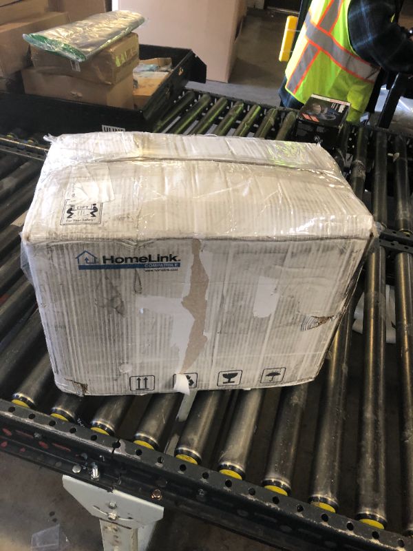 Photo 1 of CO-Z CGHL33 Automatic Gate Opener, HomeLink Compatible Sliding Gate Opener for 3300lb 40ft Gates, Electric 550W Chain Operated Gate Opening Kit with IR Sensors Remotes, Driveway Home Garden