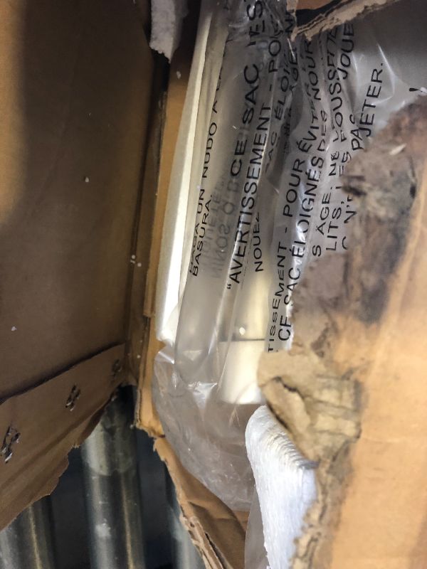 Photo 1 of Signature Design by Ashley Robbinsdale Farmhouse Upholstered Barstool, Set of 2, X-Back, Nailhead Trim, Wood, 24.75" H, White & Light Gray