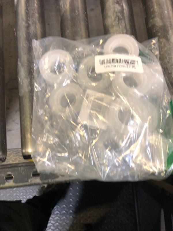 Photo 1 of MJUNM 12 Rolls Transparent Tape Refills Rolls 3/4-Inch x 1000 inch, 1 inch Core, Clear Gift Wrapping Tape Refill Roll for Office, Home, School