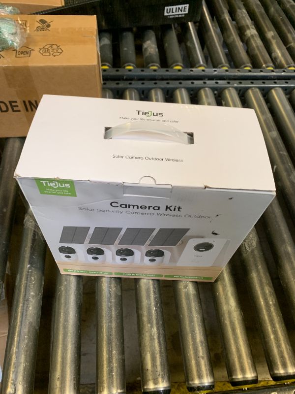 Photo 1 of TIEJUS 3K 4MP Security Cameras Outdoor Wireless, Solar Powered Cameras for Home Security, No Subscription, Smart Detection, Color Night Vision, 2-Way Talk, 2.4/5GHz WiFi, 32GB Local Storage