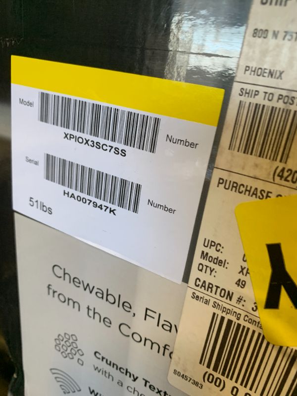 Photo 1 of GE Profile Opal 2.0 XL with 1 Gallon Tank, Chewable Crunchable Countertop Nugget Ice Maker, Scoop included, 38 lbs in 24 hours, Pellet Ice Machine with WiFi & Smart Connected, Stainless Steel