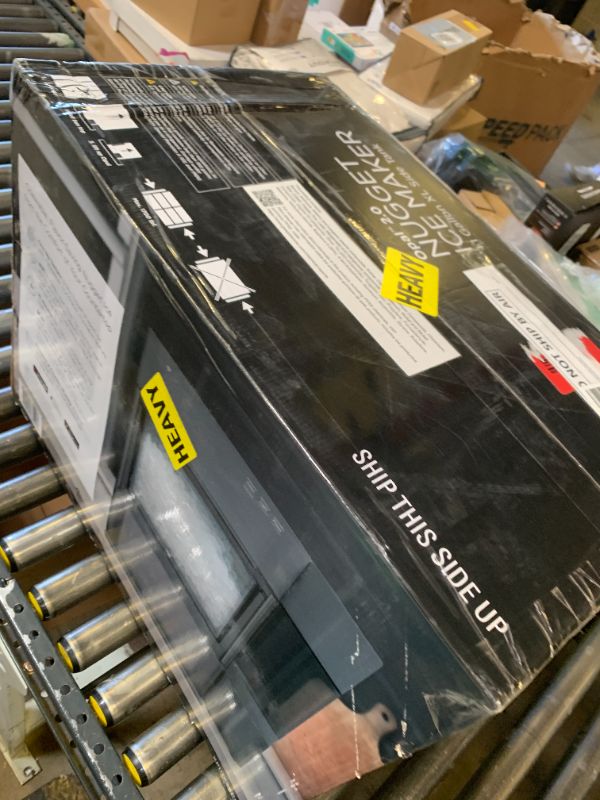 Photo 1 of GE Profile Opal 2.0 XL with 1 Gallon Tank, Chewable Crunchable Countertop Nugget Ice Maker, Scoop included, 38 lbs in 24 hours, Pellet Ice Machine with WiFi & Smart Connected, Stainless Steel