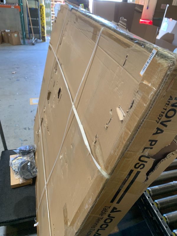 Photo 1 of JOOLA Nova Pro Plus Indoor/Outdoor Table Tennis Table + JOOLA Waterproof Ping Pong Table Cover – Heavy-Duty, Outdoor Protection