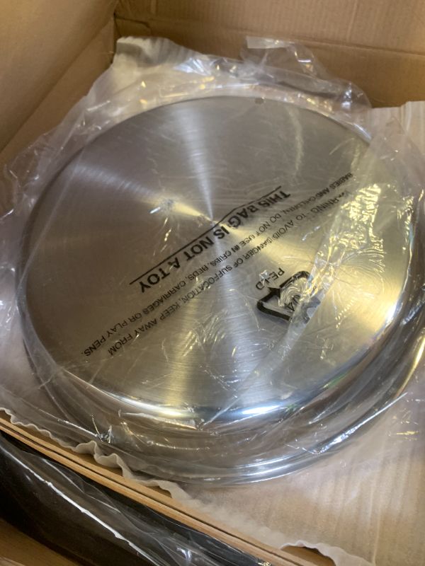 Photo 1 of Pro DUXANO Ceramic Pots and Pans Set & 2026 Upgraded Hybrid 3-Ply Stainless Steel Frypan, 2X Non Stick, High Heat Sear, PFAS PTFE PFOA Free Non Toxic Induction Cookware,Removable Handle,Oven Safe,12PC