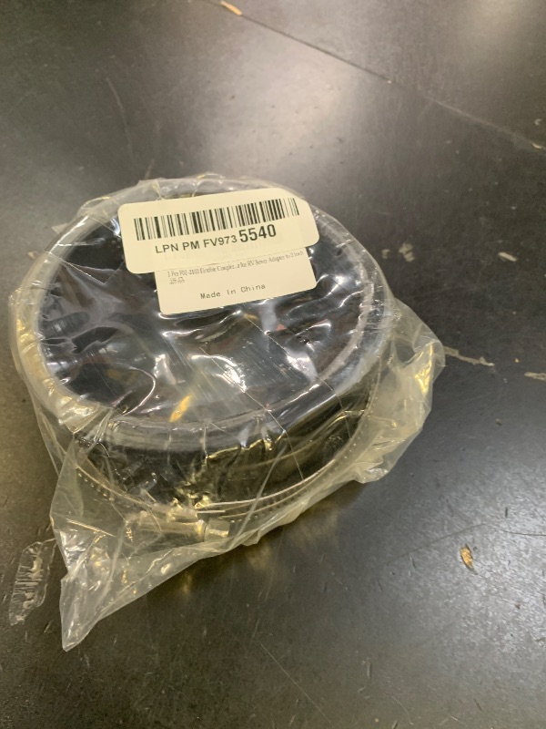 Photo 1 of 1 Pcs F02-2103 Flexible Coupler 3'' FOR RV and Camper Drainage Systems BLACK For RV Sewer Hose Coupler for RV Sewer Adapter to 3 inch