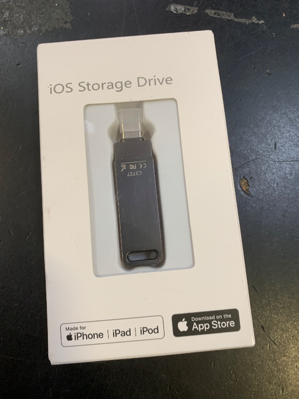 Photo 1 of (No APP Required) MFi Certified 512GB iPhone Flash Drive, iPhone Memory Stick for Photo/Video Backup, 3 in 1 iPhone Photo Stick, High-Speed Jump Drive Compatible for iPhone/iPad/Android/PC Black