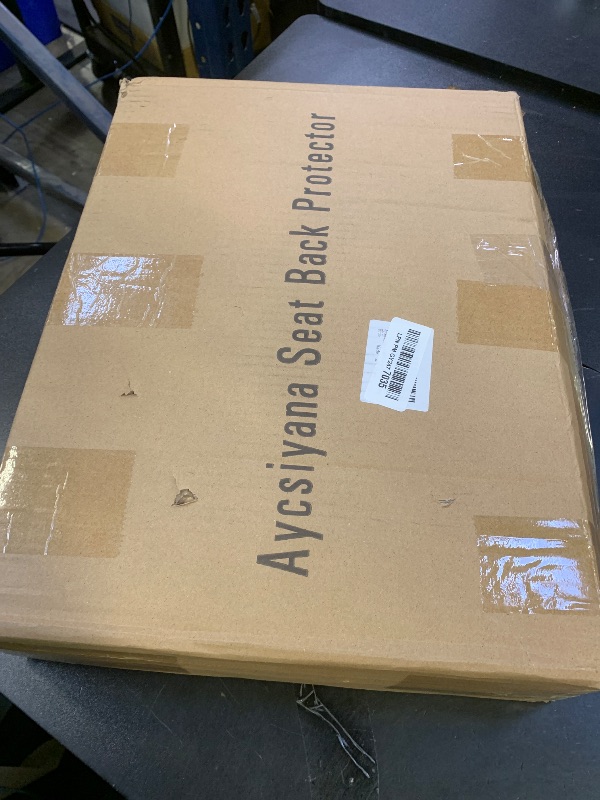 Photo 1 of 2 Pack Kick Mats Back Seat Protector?Seat Back Protector for Kids Feet Car Seat with Car Back Seat Organizer, Seat Back Protector Cover for Back of Front Seats - Protect against dirt and scuffs