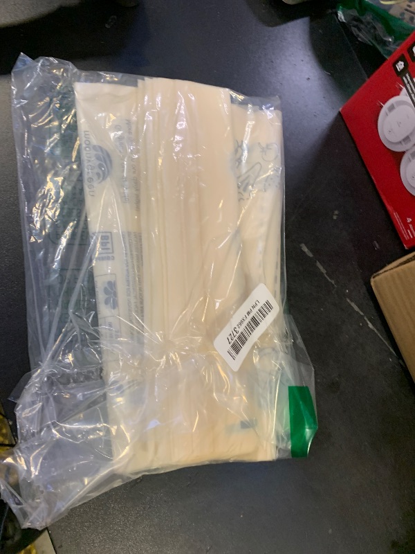 Photo 1 of 100% Compostable Food Storage Bags [Quart 100 Pack] Eco-Friendly Freezer Bags, Resealable Bags, Heavy-Duty, Reusable, Off-White by Earth's Natural Alternative