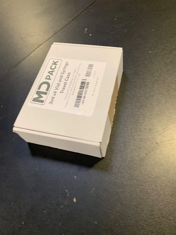 Photo 1 of 3ml Vial, Syringe, and Skin Wipe Case | Fridge and Freezer Safe for Travel and Fridge Organization