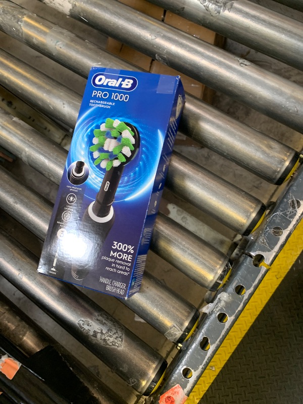 Photo 1 of Oral-B Pro 1000 Rechargeable Electric Toothbrush, Black