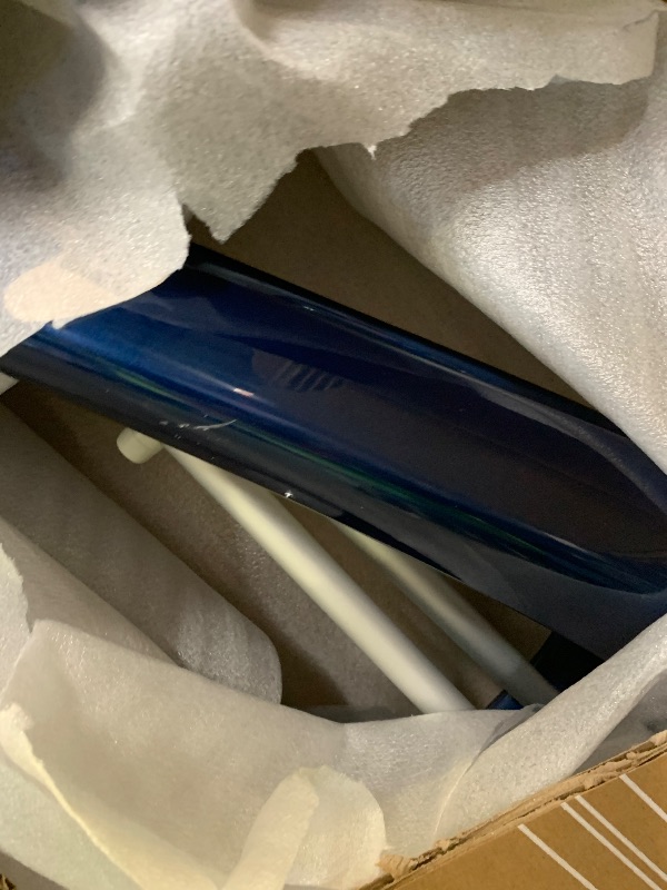 Photo 1 of byACRE Carbon Ultralight Rollator - World's Lightest Carbon Rollator - Only 10.6 lbs/for Indoor and Outdoor Use/Foldable and Easy to Travel with (Royal Blue, Compact Track)