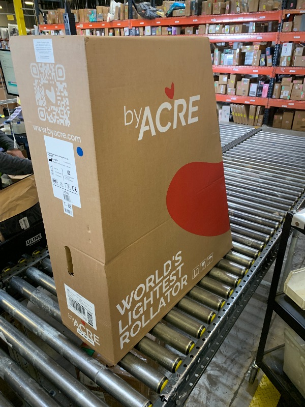 Photo 1 of byACRE Carbon Ultralight Rollator - World's Lightest Carbon Rollator - Only 10.6 lbs/for Indoor and Outdoor Use/Foldable and Easy to Travel with (Royal Blue, Compact Track)