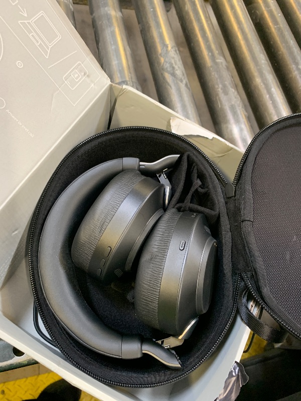 Photo 1 of Jabra Evolve2 85 - USB-C UC Stereo Stand - Black Wireless Headset/Music Headphones Black