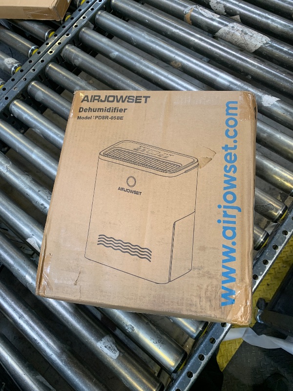 Photo 1 of Dehumidifier for Home 2500 Sq.Ft, AIRJOWSET 30 Pints Dehumidifiers 0.6 Gallon Water Tank with Drain Hose and 24H Timer Adjustable Humidity, Dehumidifier for Basement Bedroom Bathroom