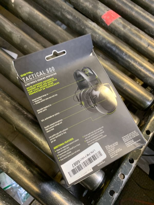 Photo 1 of Peltor Sport Tactical 500 Bluetooth Hearing Protection Ear Muffs, 25 dB Noise Reduction Rating, Electronic Hearing Protection Headphones for Shooting, Hunting, Mowing, Construction, Concerts, & More