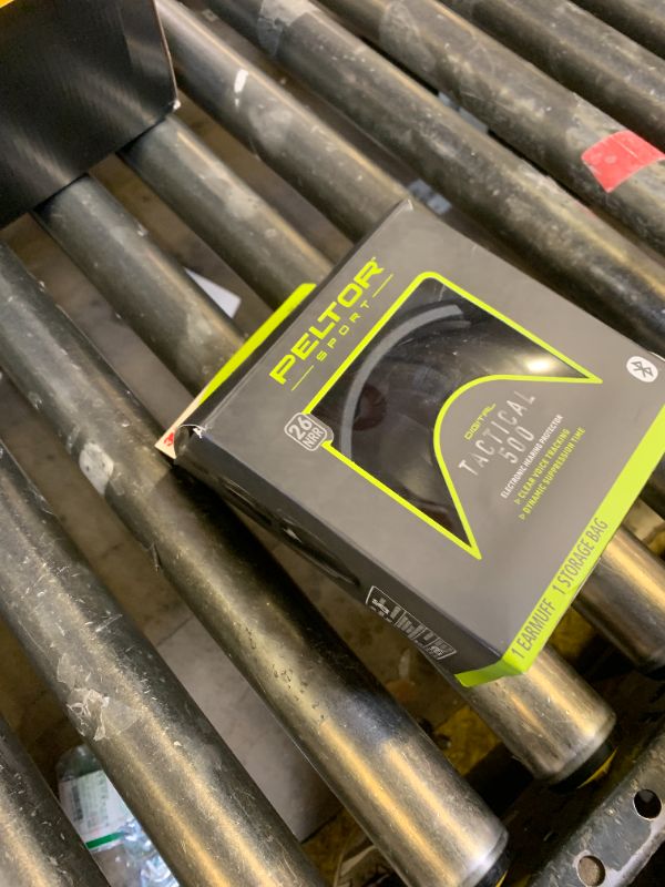 Photo 1 of Peltor Sport Tactical 500 Bluetooth Hearing Protection Ear Muffs, 25 dB Noise Reduction Rating, Electronic Hearing Protection Headphones for Shooting, Hunting, Mowing, Construction, Concerts, & More