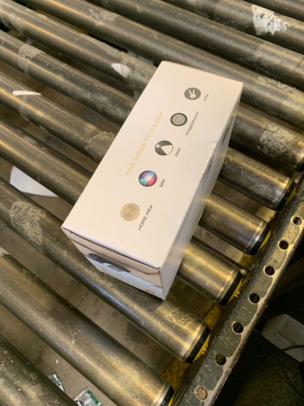 Photo 1 of X3 Apple Home Key Door Lock Deadbolt, iOS ONLY, Smart Keyless Entry Door Lock with Fingerprint, Works with HomeKit Over Thread (Border Router), Voice/App/Remote Control, IP65 Weatherproof, Black