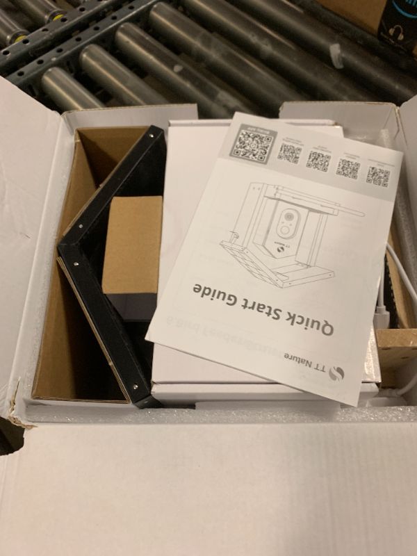 Photo 1 of TT Nature Bird Feeder with Camera, Upgraded 1.5L Smart Birdhouse Al Identify for 10000 Plus Species, Auto Capture & Real-time Notifications, Ideal Gift for Bird Lovers (Iron Roof)