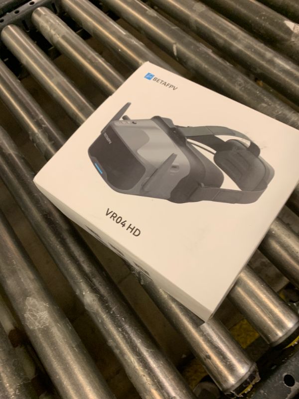 Photo 1 of BETAFPV VR04 HD FPV Goggles with 1080P Resolution, 4.5'' Screen LCD, Micro SD Slot, 2 2600mAh Lipo Batteries Up to 3H, Adjustable Headband, Support Recording Replay Compatible for P1 Air Unit VTX