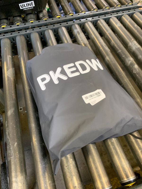 Photo 1 of PKEDW Dry Suits for Men,Front Zip for Sailing,Kayaking,Paddling with Reinforced Knees and Seat,Waterproof and Breathable (Black, Medium)