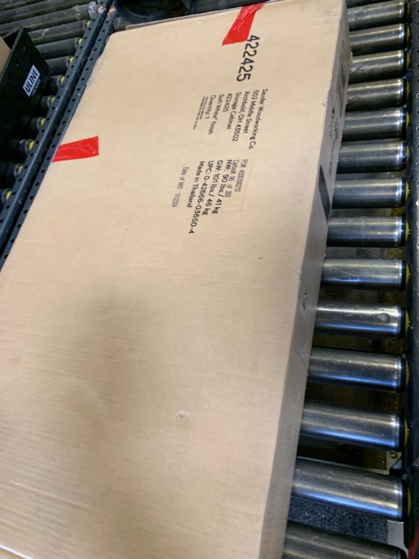 Photo 1 of Sauder HomePlus Storage Cabinet/ Pantry cabinets, Soft White finish