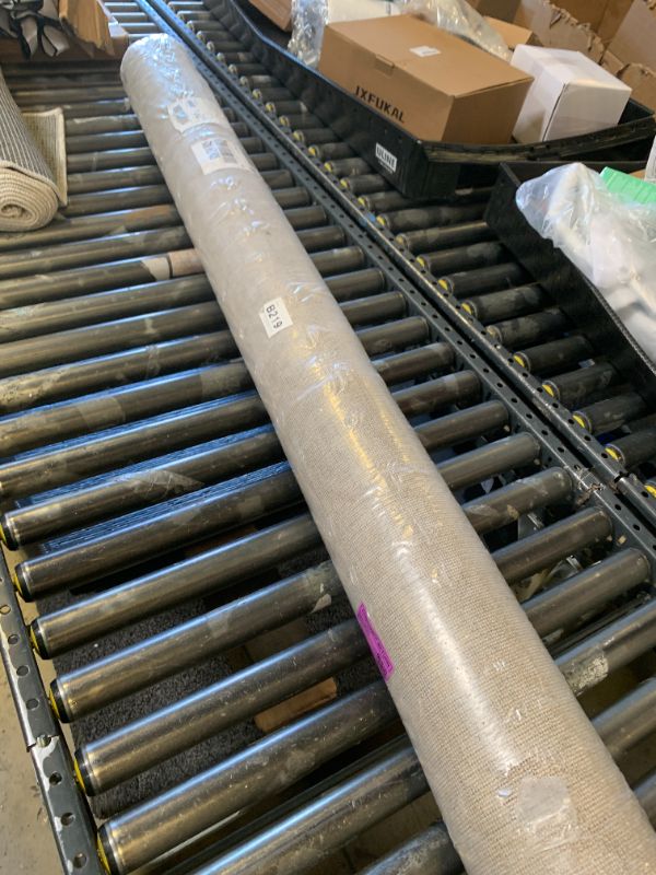 Photo 1 of Loloi Odette Collection ODT-02 Silver/Ivory 6'-7" x 9'-6" Area Rug