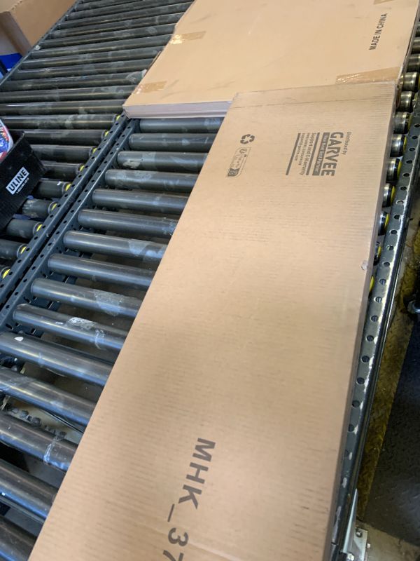 Photo 1 of GarveeHome 63-83" Extendable Dining Table, Industrial Rectangular Dining Room Table for 6-8 People, Expandable Kitchen Table with Heavy Duty Metal Frame for Dining Room, Kitchen & Parties, Grey