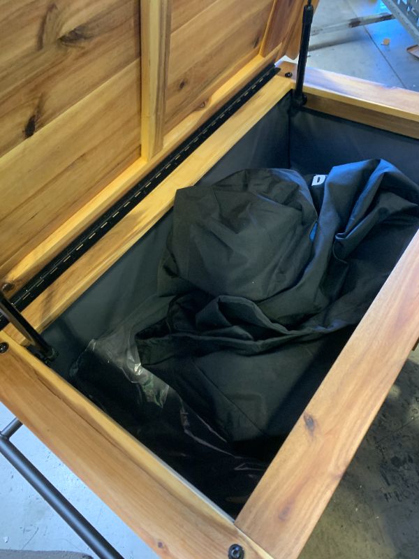 Photo 1 of Backyard Discovery 100 Qt. Patio Cooler - Acacia