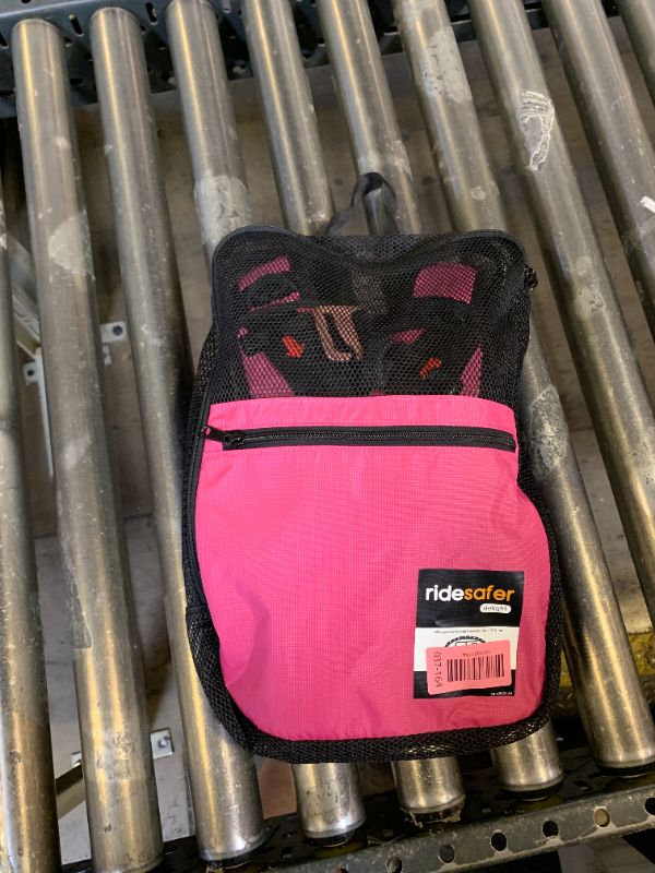 Photo 1 of RideSafer Gen 5 - Extra Small (XS) Pink, Lightweight, Compact, Portable Car Seat, 2+ Years; 26.5–40 lb - Perfect for Travel and Everyday Child Safety