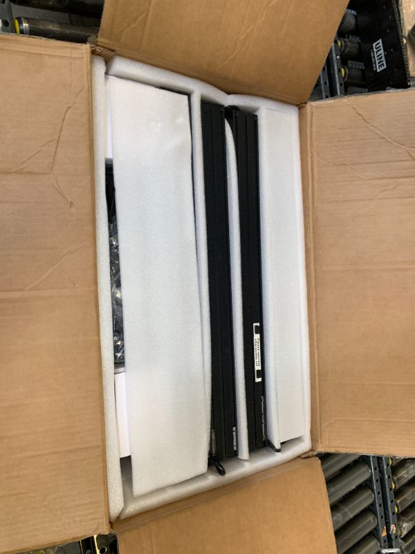 Photo 1 of be studied 16FT LED Linear Light, 200W Pendant Light Fixtures, 0~10V Remote Switch, 3000K 4000K 6000K Color Changing Function, Combination Black Ceiling Shop Light, Suspended Office Lighting Fixture