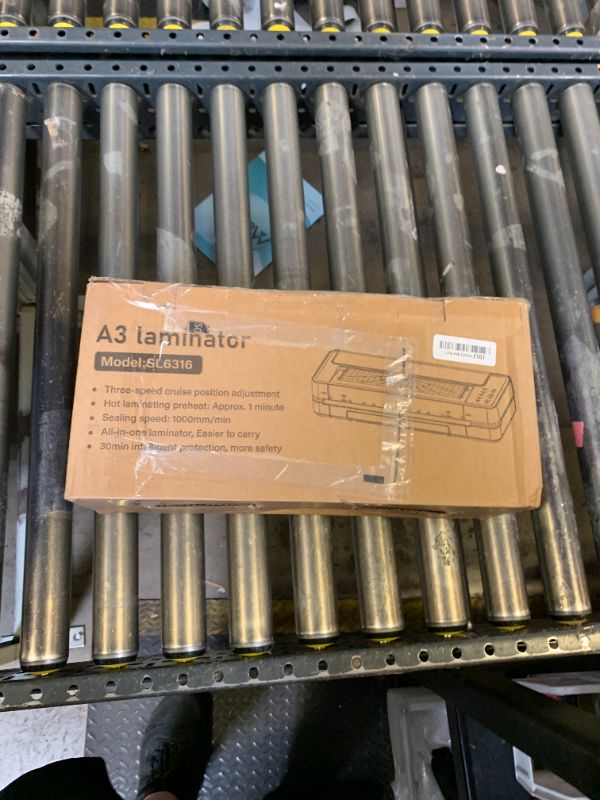 Photo 1 of Commercial Laminator Machine 13 Inch 4-Roller, 55s Fast Warm-Up Never-Jam Lamination Machine, 3-10 Mil Thickness, Supports 11x17 & A3 Document Laminating, Includes 30 Laminating Sheets White