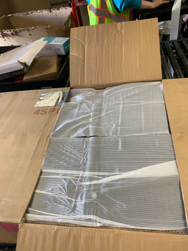 Photo 1 of PVWIIK Upholstered Full Size Daybed with 2 Storage for Bedroom Living Room,Wood Daybed Frame w/Wood Slat Support & Button Tufted Backrest,No Spring Box Need,Grey