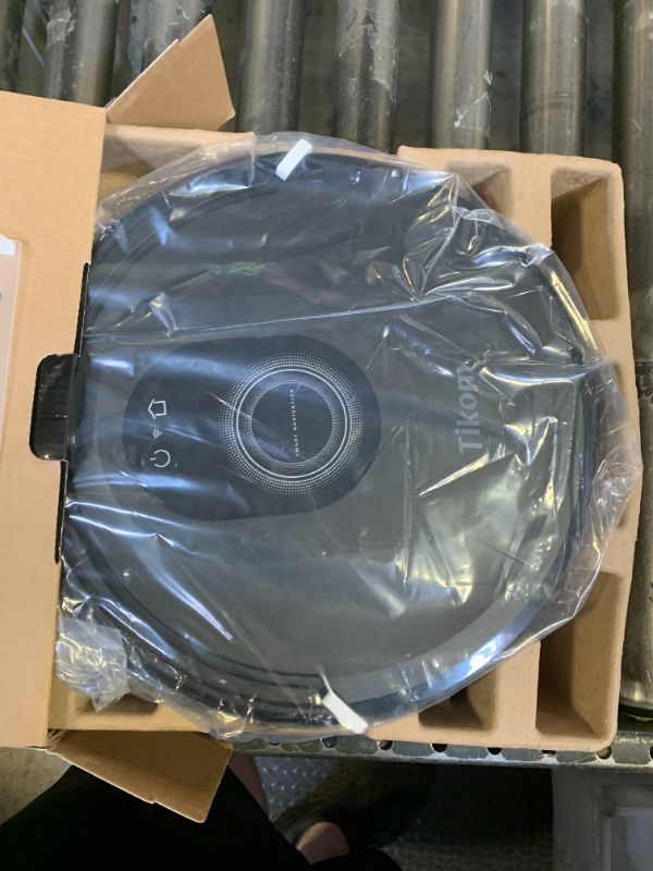 Photo 1 of Tikom Robot Vacuum and Mop Combo, 5000Pa Robotic Vacuum Cleaner, 150 Min Max, App & Remote Control, Ideal for Hard Floor, Carpet, Pet Hair, Self-Charge(G8000 Max)