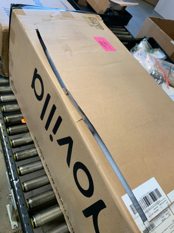 Photo 1 of Novilla 14 Inch King Size Memory Foam Mattress in a Box, Pressure Relieving & Plush Comfort, Bliss, Grey