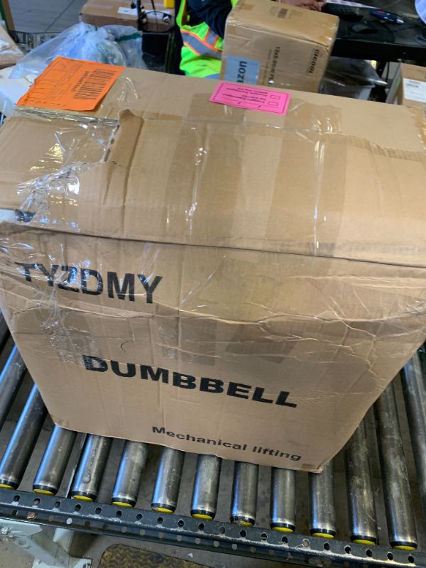 Photo 1 of TYZDMY Adjustable Dumbbells Set of 2?Free Weights Dumbbells Set?Adjustable Dumbbell Set?52.5 lbs pair 105 lbs?15 in 1?for Men/Women Gym Equipment for Home Strength Training Equipment