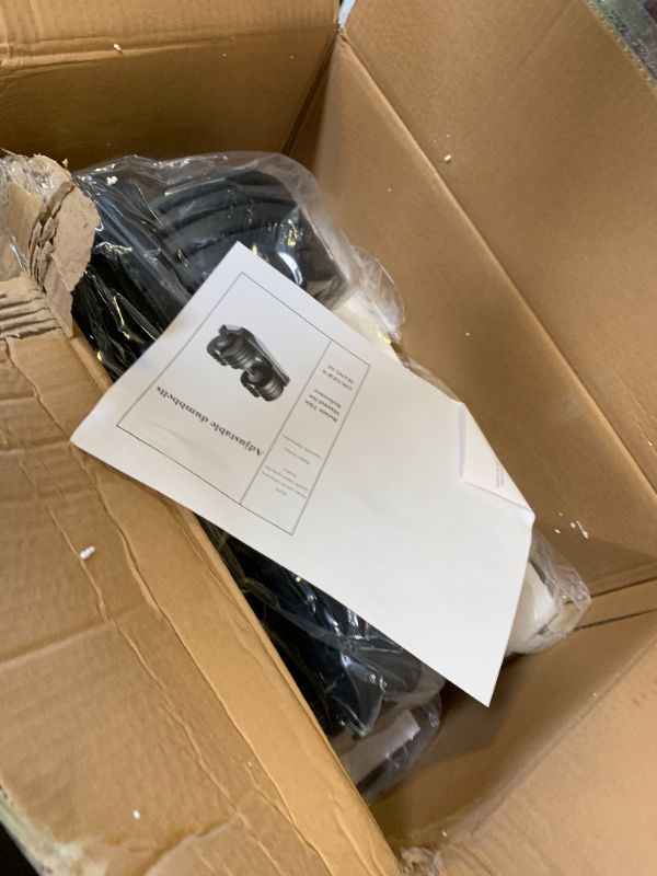 Photo 1 of TYZDMY Adjustable Dumbbells Set of 2?Free Weights Dumbbells Set?Adjustable Dumbbell Set?52.5 lbs pair 105 lbs?15 in 1?for Men/Women Gym Equipment for Home Strength Training Equipment