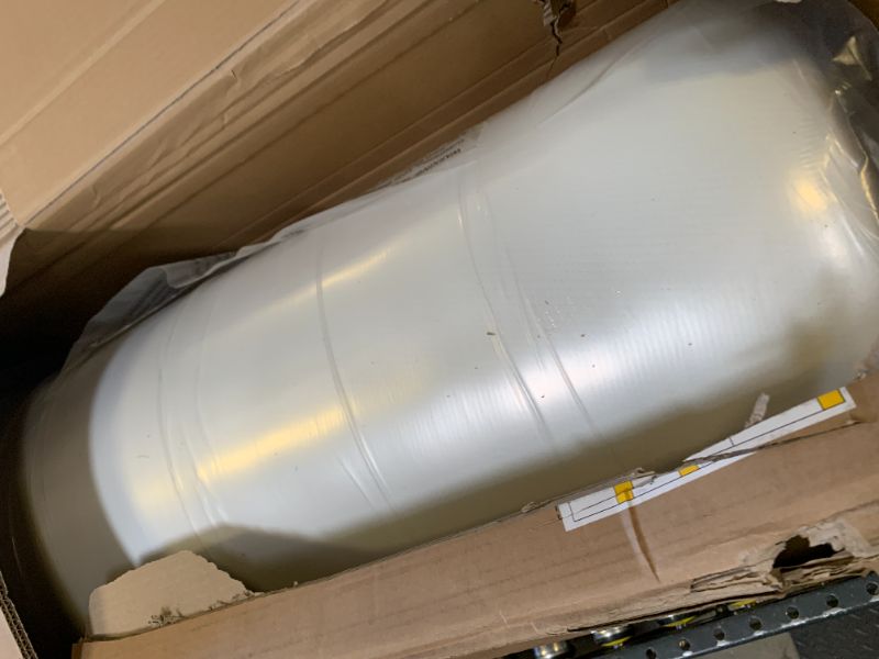 Photo 1 of Amazon Basics Medium Firm Memory Foam Mattress, Breathable, 12 Inch, Queen, White/Grey