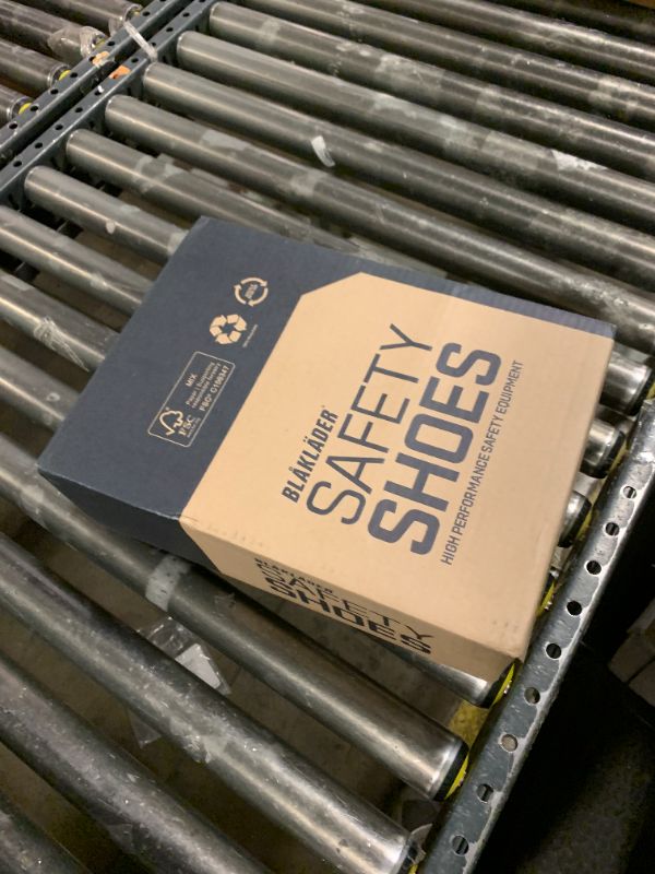 Photo 1 of Elite Safety Shoe 2251 – Durable Full-Grain Leather, Composite Toe, Puncture Resistant, Slip Resistant, Quick Lace System & Electrical Hazard Protection, 11.5 Black