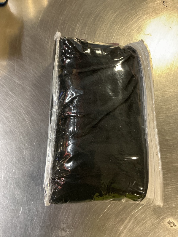 Photo 1 of MAXIJIN Velvet Ottoman Cover Rectangular Stretch Square Ottoman Covers Slipcover Rectangle Washable Foot Stool Cover Thick Storage Protector with Elastic Bottom (Ottoman Small, Black)