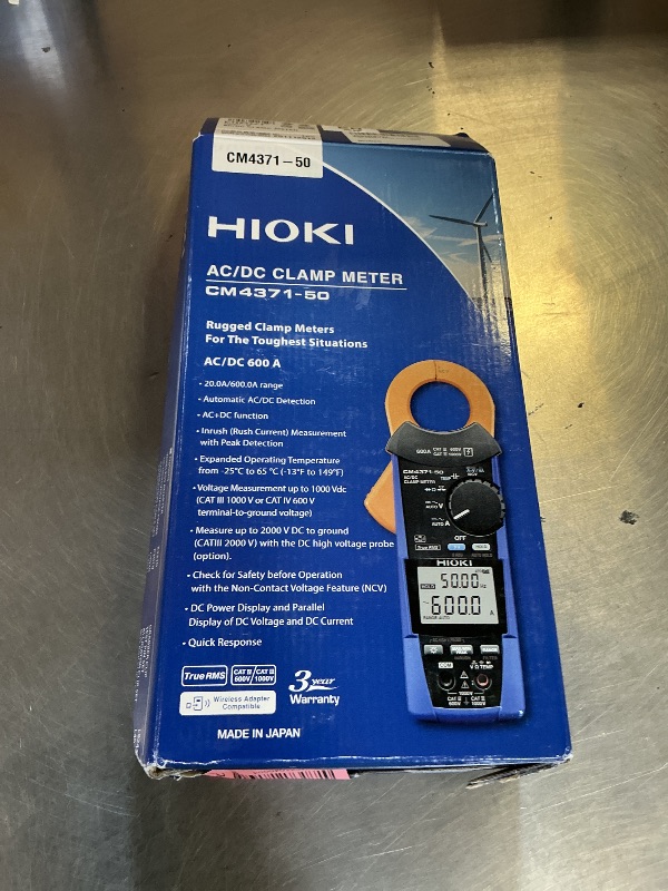 Photo 1 of Hioki CM4371 AC/DC Clamp Meter