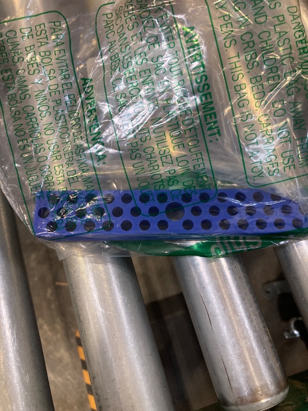 Photo 1 of EMENTOL 1/4" Magnetic Bits Holder - Blue, 43PCS Hole, Bit Organizer with Strong Magnetic, Magnetic Bits Organizer