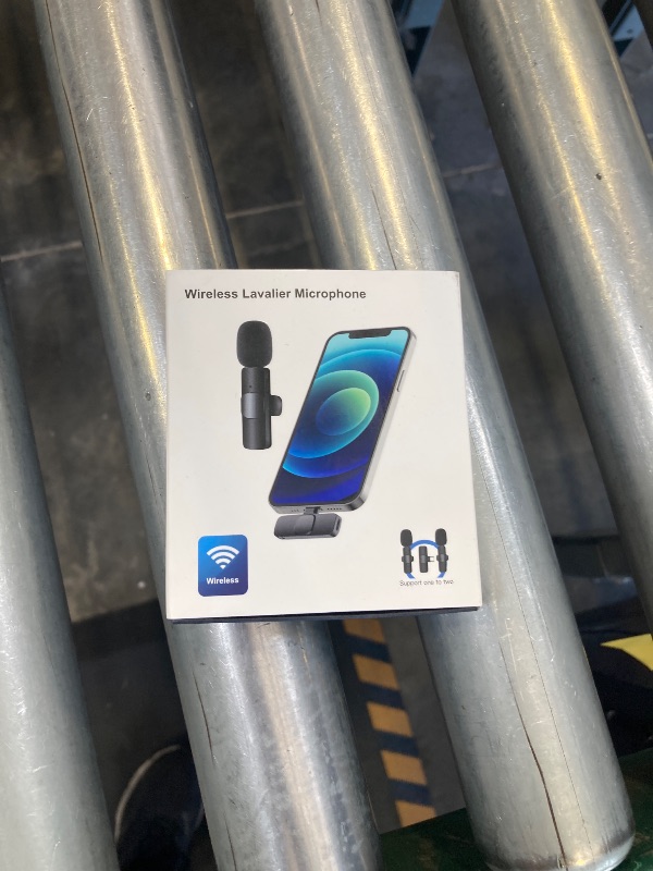 Photo 1 of Caiord Professional Wireless Mini Microphone for iPhone 17/16/15, Android Phone, Cordless Omnidirectional Lavalier Lapel Mic, Plug-Play Microphone for Interview Video Podcast Vlog