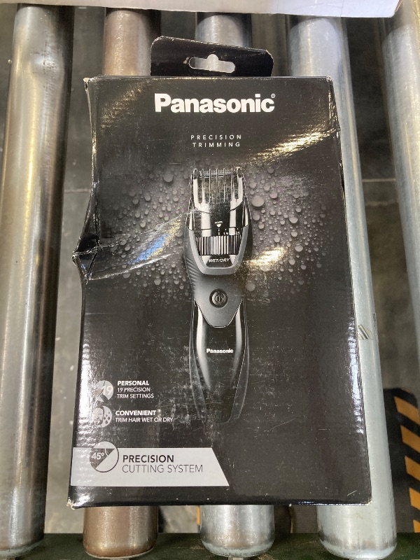 Photo 1 of Panasonic Cordless Beard Trimmer for Men with Precision Dial, 19 Adjustable Length Settings, Rechargeable Battery, Washable - ER-GB42-K (Black)