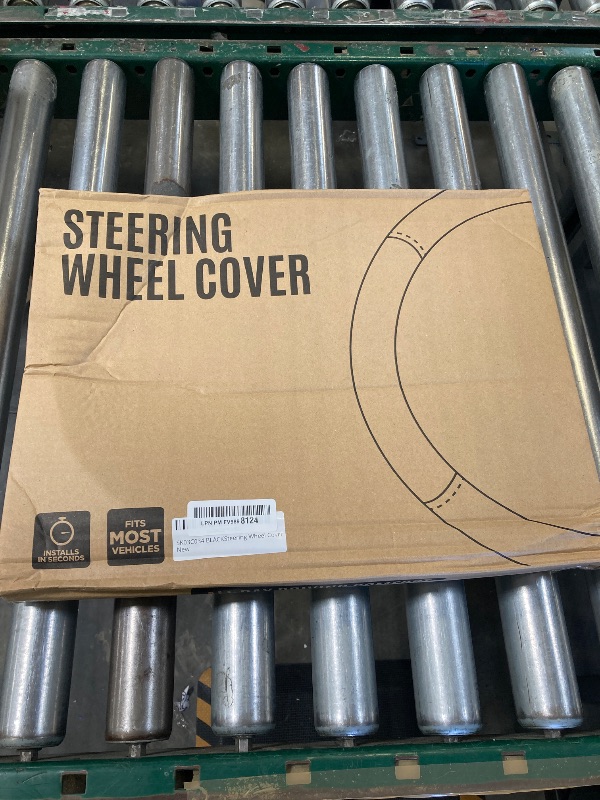 Photo 1 of Skechers Memory Foam Steering Wheel Cover,Piping Microfiber Leather Steering Wheel Cover Sporty Universal Fit 14" 1/2-15" Car Wheel Protector for Men Women Fit Suvs,Vans,Sedans,Car,Trucks,Black