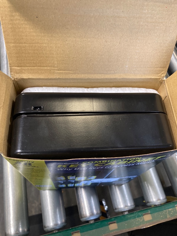 Photo 1 of KeyGuard SL-8548 Combination Key Cabinet, 48 Hook, Black Finish