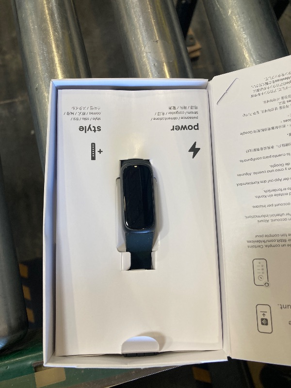 Photo 1 of Fitbit Inspire 3 Health &-Fitness-Tracker with Stress Management, Workout Intensity, Sleep Tracking, 24/7 Heart Rate and more, Midnight Zen/Black One Size (S & L Bands Included)